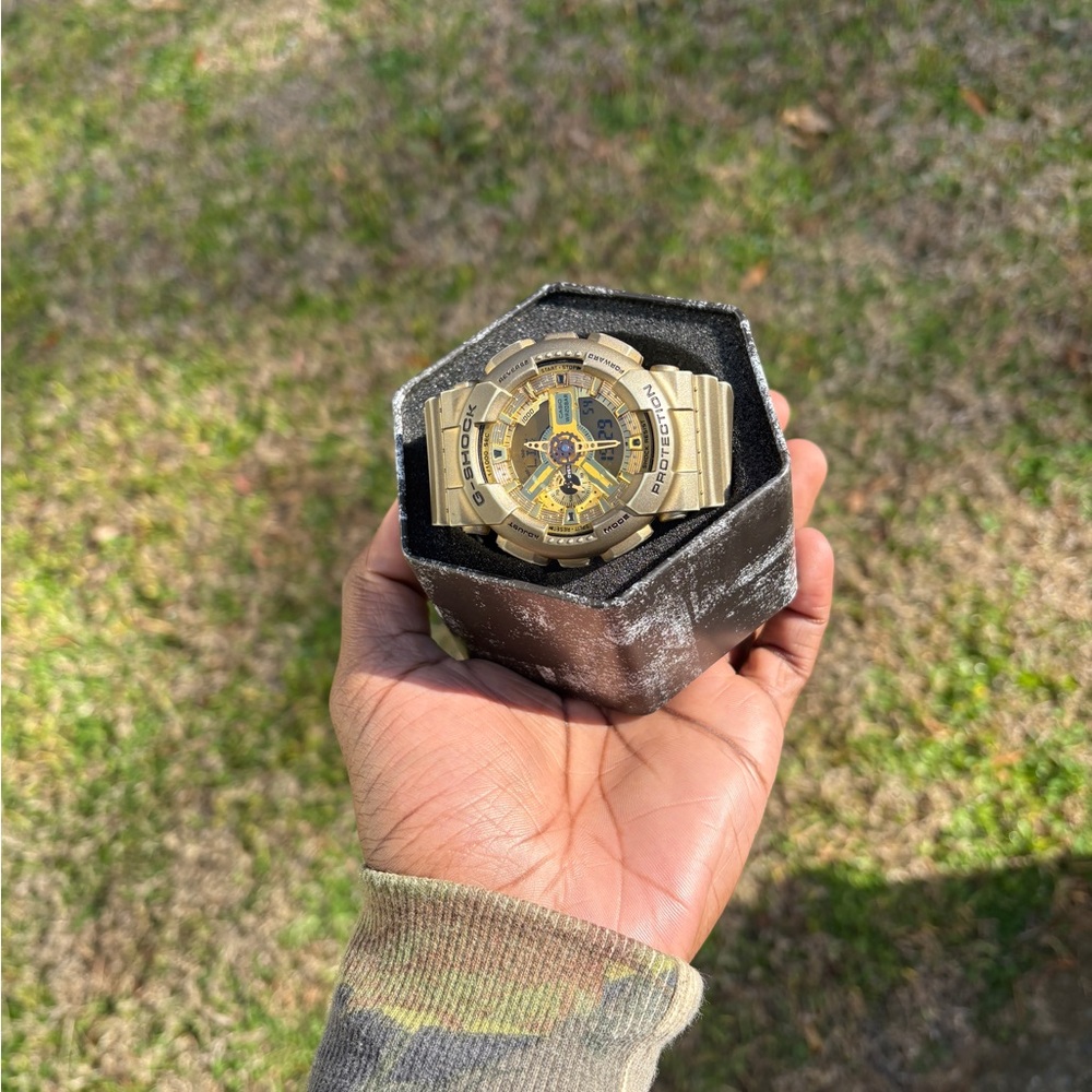 G-Shock Gold Watch